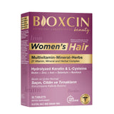 Bioxcin Women's Hair Supplement, 30 Tablets - Supports Hair Growth & Reduces Hair Loss