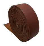 Cowhide Leather Strips (3.5" Wide) – Natural Grain, Chrome-Tanned, Sold by the Foot