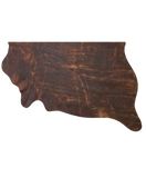 British Tan Oiled Pull Up Cowhide – Distressed Wax/Oil Finish, 1.6–1.8 mm (4–5 oz), ~25 Sq Ft