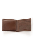 Wealth Ward Brown Bi-folded Wallet