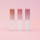 rom&nd Glasting Melting Balm Trio: Hydrating & Glossy Korean Lip Balm Set with Plant-Based Oils for Intense Moisturization
