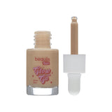 Beaulis Colored Moisturizing Makeup Base - Radiant Glow, Natural Complexion, 2 Color Options