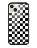 Checkers | Black iPhone Case