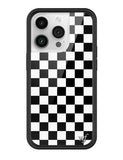 Checkers | Black iPhone Case