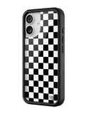 Checkers | Black iPhone Case