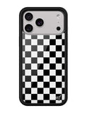Checkers | Black iPhone Case