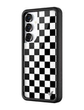 Checkers | Black Samsung Galaxy Case