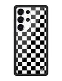 Checkers | Black Samsung Galaxy Case