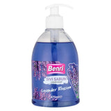 Benri Lavender Blossom Liquid Hand Soap Soothing Clean 475 ml