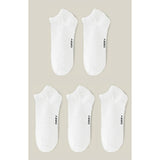 Ozzy Socks Women's 5-Pack Seamless Cotton Socks - Comfortable Footwear for Women, Sizes 36/40