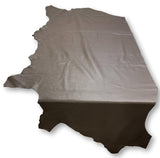 Chocolate Brown Natural Grain Deer-Tanned Cowhide –  Full Aniline Finish, 1.1–1.3 mm (3 oz), ~20 Sq Ft (Also Available in 10 Sq Ft)