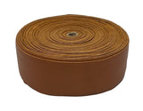 Cowhide Leather Strips (3.5" Wide) – Natural Grain, Chrome-Tanned, Sold by the Foot