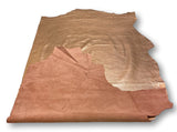 Copper Metallic Natural Grain Chrome-Tanned Cowhide – Metallic Foil Finish, 1.1–1.3 mm (3 oz), ~20 Sq Ft
