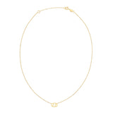 14K Yellow Gold Cancer Necklace