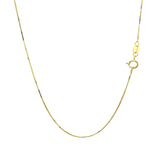 10k Yellow Gold Classic Box Chain (0.60 mm)