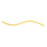 14k Yellow Gold 7 inch Clover Bracelet (6.50 mm)