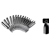 50pc Magnetic Nail Tips for practice