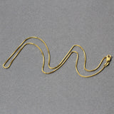 18k Yellow Gold Classic Box Chain (0.85 mm)