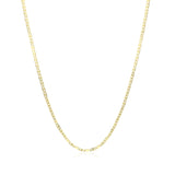 10k Yellow Gold Mariner Link Chain 1.2mm