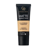 Golden Rose Matte Perfection Foundation No: Warm 4 - High Coverage | SPF 15