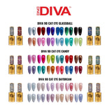 DIVA Framed Color Chart — 9D Cat Eye Candy