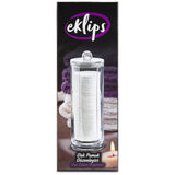 Eklips Cotton Pad Organizer - Hygienic Makeup Storage & Beauty Organizer