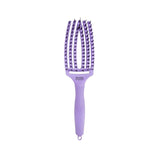 Olivia Garden Fingerbrush Care Ionic Boar & Nylon Lavender M