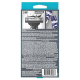 Gillette Mach3 Charcoal Razor with 5 Refill Blades & Stand