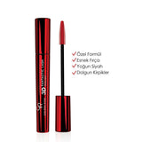 Golden Rose 3D Fantastic Lash Mascara - Volumizing, Lengthening, Long-Lasting Makeup for Dramatic Lash Look