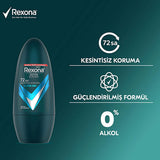 Rexona Active Dry Men's Roll On Deodorant - 72 Hour Continuous Protection | 1.69 fl. oz.