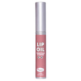 theBalm Too Slow, Mauve Over Lip Oil: Hydrating, Non-Sticky Gloss for a Healthy, Plump Look - Long-Lasting Color & Subtle Tint