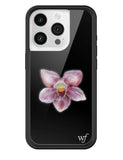 Orchid | Black iPhone Case
