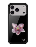 Orchid | Black iPhone Case