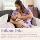 Lansinoh Silicone Breast Milk Collector & Saver: Hands-Free Leak Catcher for Effortless Breastfeeding & Pumping