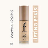 Flormar Skin Lifting Foundation - Anti-Aging, Natural Finish, SPF 30