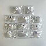 Long Duck Nail Tips - Clear