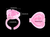 *Glue Ring Heart Shape - 100PC