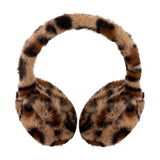 Eklips Leopard Print Plush Earmuffs for Kids