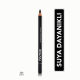 Flormar Mat Eyeliner - Waterproof & Intense Pigment, Long-Lasting Eye Makeup for Precise Look