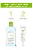 Bioderma Sebium H2O Micellar Water for Oily and Acne-Prone Skin - Gentle Makeup Remover & Skincare, 3.38 fl oz