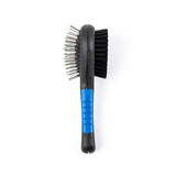 City Pets Pet Grooming Brush - Dual-Sided Ergonomic Pet Care Tool for Comfortable Grooming & Massage