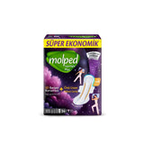 Molped Supernight Front-Extended Night Plus Pads 14 Count