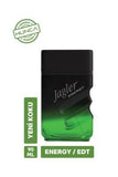 Jagler Energy Men's Fragrance Set: Invigorating Citrus & Woody Cologne + Deodorant Spray - Long Lasting Masculine Scent