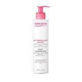 Topicrem Gentle Cleansing Milk 200ml - Paraben-Free Makeup Remover for Dry & Sensitive Skin