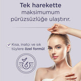 Sesu Sensitive Skin Wax Strips - Gentle Hair Removal for Short Hair, Easy to Use, Sugar-Free Formula