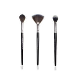 Nascita Pro Aydõnlatõcõ Makeup Brush Set - Achieve Professional Highlight with Fan, Powder & Setting Brushes - Complete Application Tools Kit