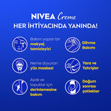 NIVEA Creme Moisturizing Cream - Long-Lasting Hydration for Dry Skin, Face and Body Moisturizer, 250ml