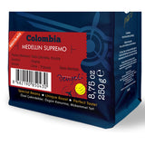 Moliendo Colombian Coffee - Arabica Ground Coffee for Rich Flavor (250g)