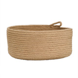 Coco Clementine 2-Piece Jute Storage Baskets Set - Eco-Friendly Home Organization Solution