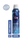 She Angel Women's Long-Lasting Deodorant - 150ml Spray for Odor Control & Fresh Feminine Fragrance All Day